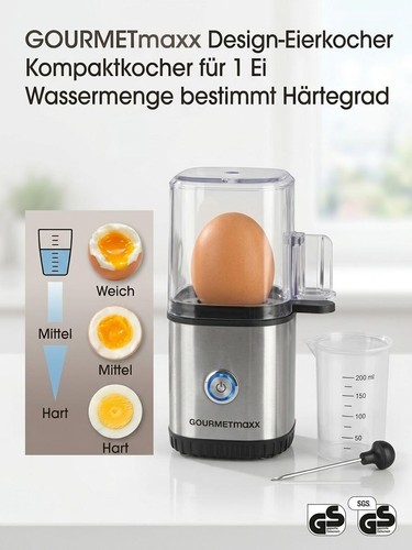 Gourmetmaxx single eierkocher - gourmetmaxx,