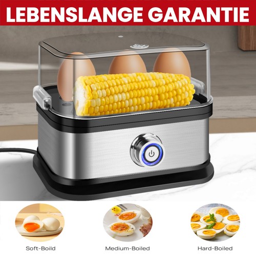 Eierkocher 200w edelstahl - eierkocher,